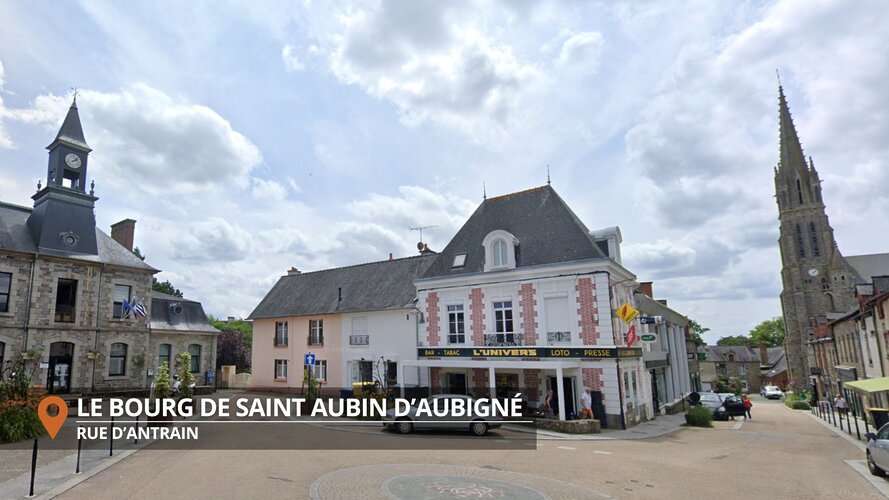 Le centre de saint aubin d'aubigné