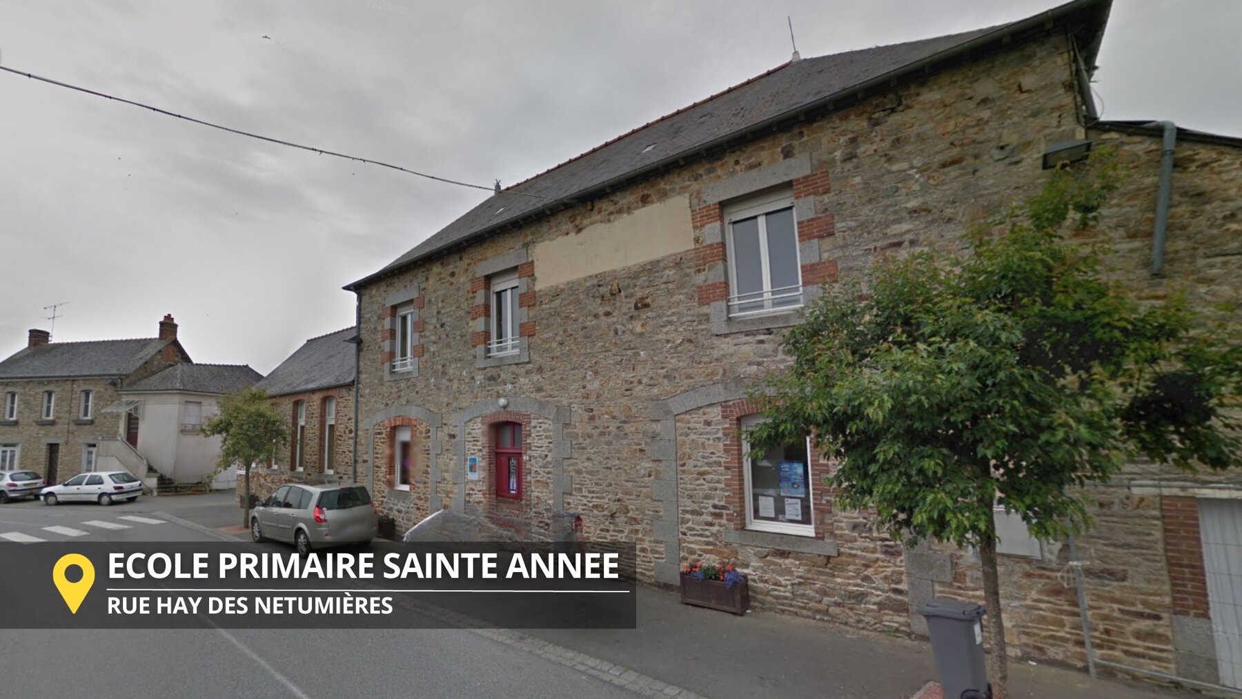 L'école Primaire Saint-Anne à Erbrée