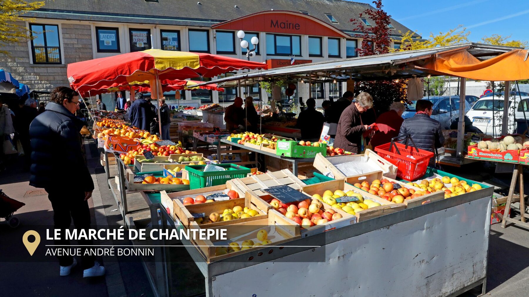 Le marché de Chantepie