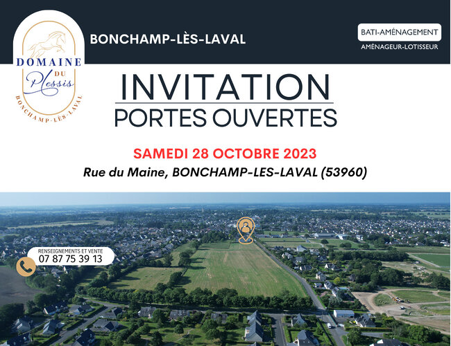 Actualité Bonchamp-lès-Laval : Rencontrons nous lors d’une journée portes ouvertes