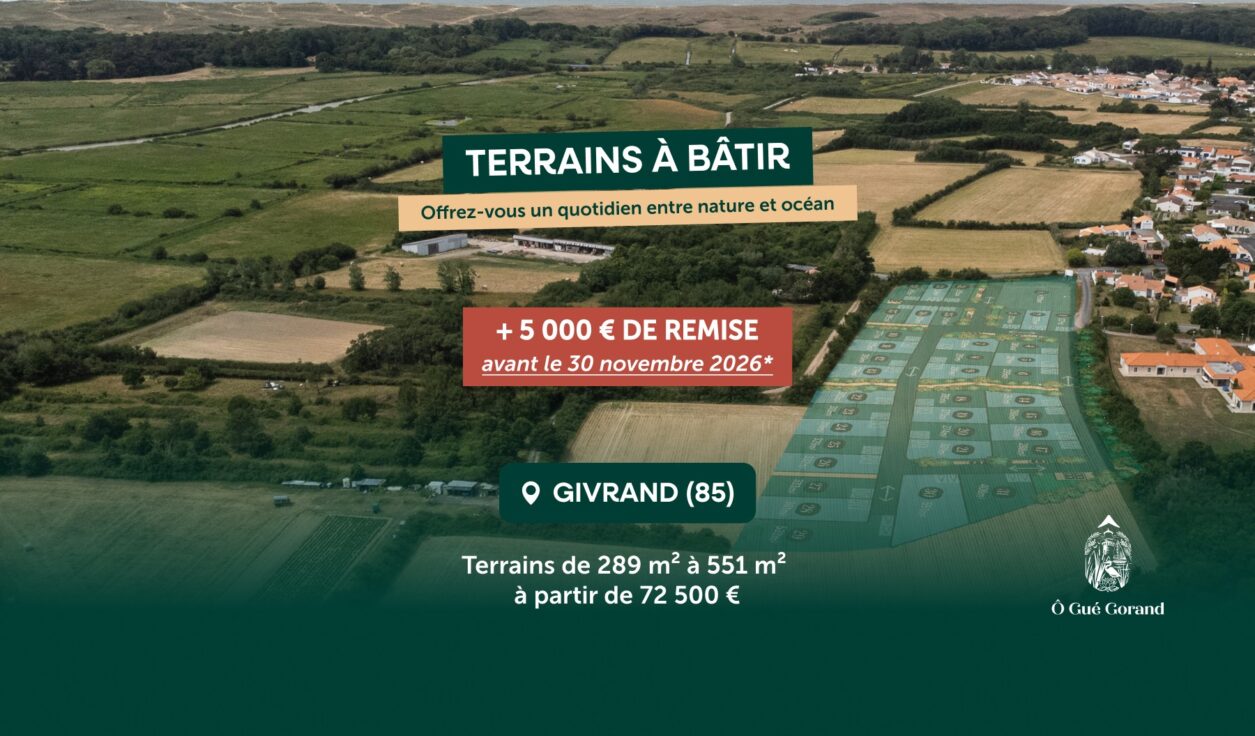 Terrain Ô Gué Gorand – Givrand (85)