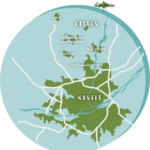 Plan de situation de la commune de CASSON