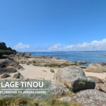 La plage du Tinou à Concarneau