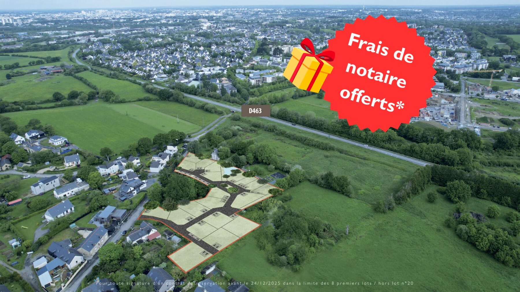 Terrain Parenthèse : terrains à Chantepie